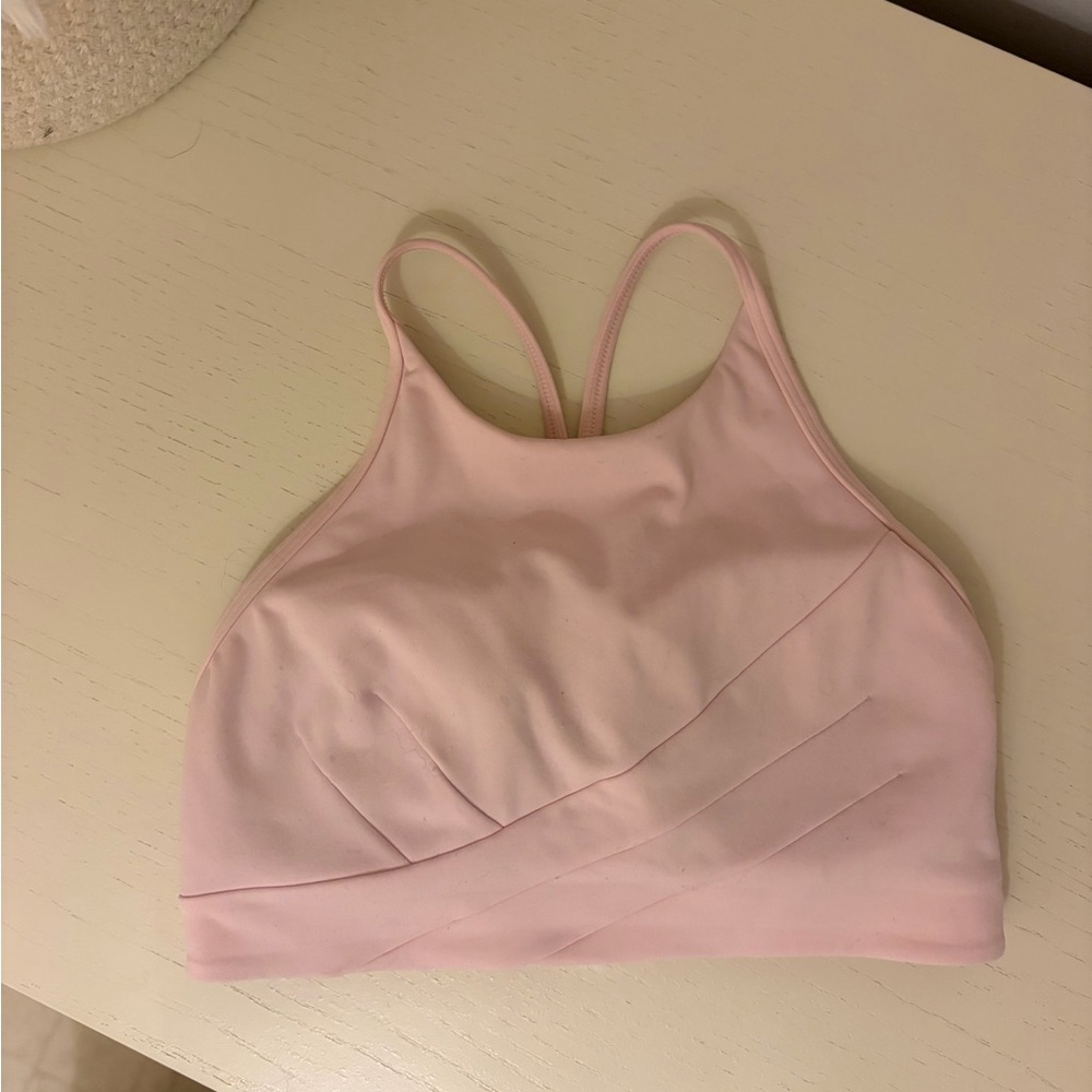 Lululemon Athletica Light Pink Sports Bra